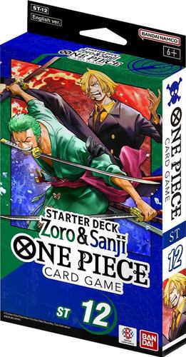 One Piece Card Game Starter Deck ST-12 Zoro & Sanji | חפיסת התחלה One Piece Card Game ST-12 זורו וסאנג’י