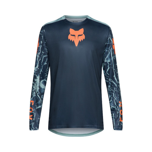 חולצת רכיבה ארוכה לילדים פוקס כח/תכ  - FOX YTH RANGER LS JRSY IMG PRINT V26