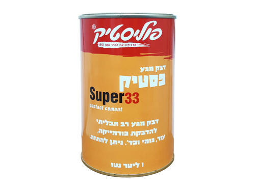 דבק מגע 1 ליטר פוליסטיק
