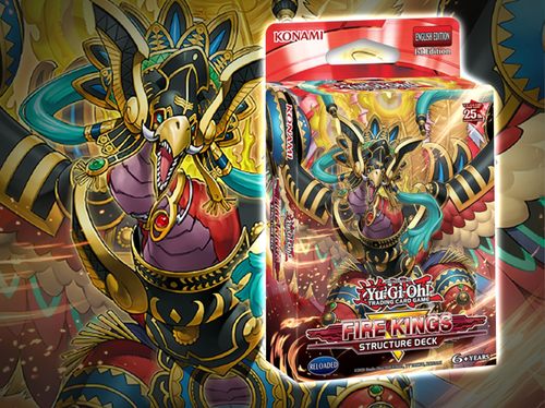 Yu-Gi-Oh! Structure Deck: Fire Kings | חפיסת מבנה Yu-Gi-Oh! Fire Kings