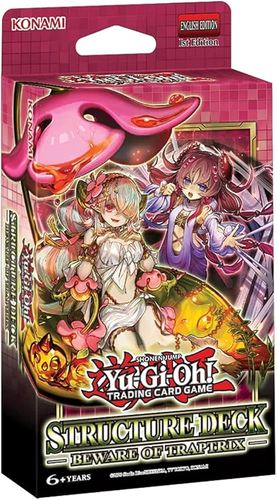 Yu-Gi-Oh! Game Card Structure Deck: Beware of Traptrix | חפיסת מבנה Yu-Gi-Oh! Beware of Traptrix
