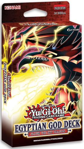Yu-Gi-Oh! Game Card Structure Deck: Egyptian God Deck | חפיסת מבנה Yu-Gi-Oh! Egyptian God Deck