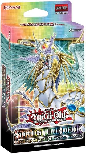 Yu-Gi-Oh! Game Card Structure Deck: Legend of the Crystal Beasts | חפיסת מבנה Yu-Gi-Oh! Legend of the Crystal Beasts