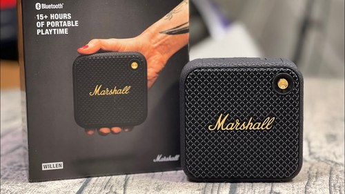 Marshall Willen Bluetooth Speaker (Black) | רמקול בלוטות’ Marshall Willen