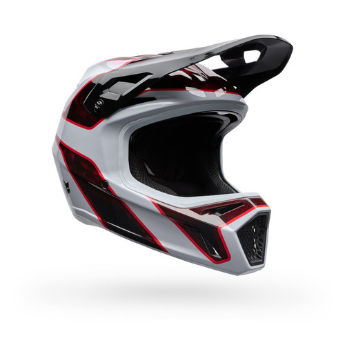 קסדת פול פייס פוקס רמפייג' אר אס לבן - FOX RAMPAGE RS CRYPT V26