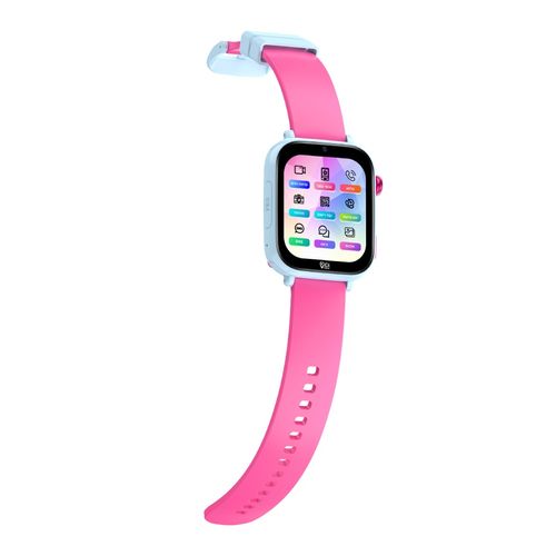 שעון טלפון חכם לילדים KidiTouch 5.1 תומך רשת 4G עם איתור מקום ולחצן מצוקה - ורוד
