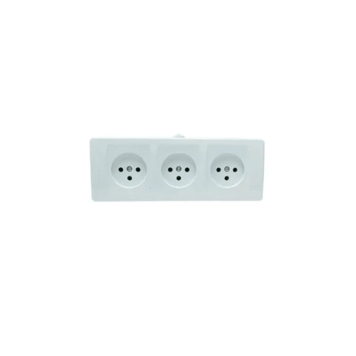 שקע על הטיח 16Ax3 יציאות – 250V | SW-WM-03 – Semicom Switch