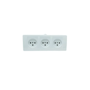 שקע על הטיח 16Ax3 יציאות – 250V | SW-WM-03 – Semicom Switch