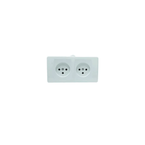 שקע על הטיח 16Ax2 יציאות – 250V | SW-WM-02 – Semicom Switch