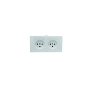 שקע על הטיח 16Ax2 יציאות – 250V | SW-WM-02 – Semicom Switch