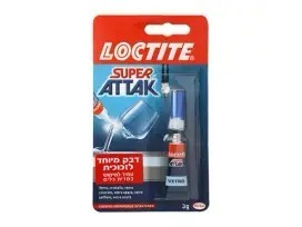 דבק לזכוכית - גלס בונד 3 גרם LOCTITE