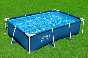 בריכת עמודים מלבנית -  BESTWAY