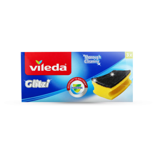 ספוגית לכלים גליצי 3 יחידות VILDEA