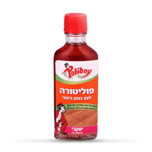 פוליטורה לרהיטי עץ גוון בינוני נוזל 100 מל PLIBOY