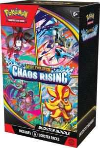 קלפי פוקימון בוסטר באנדל כאוס רייזינג Chaos Rising Booster Bundle - ME04: Chaos Rising (CRI)