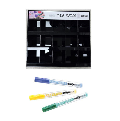 סטנד ריק לטושים לנעליים ועור דרווי 15 גוונים - פריט מוביל