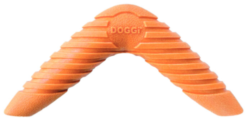 דוגי משחק לכלבים בומרנג גומי דנטלי צף במים - DOGGI Catch & Carry