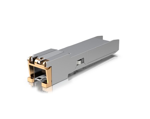 מתאם אופטי מחיבור SFP+ לחיבור רשת RJ45 במהירות של עד UACC-CM-RJ45-MG - 10Gbps