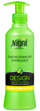 לחות מעצבת במרקם ג'ל לקיבוע תלתלים | 400 מ"ל | נטורל פורמולה | 
