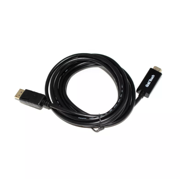 כבל פסיבי DP ל-HDMI אורך 1.8 מטר חד כיווני GoldTouch 4K 30Hz