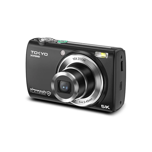 מצלמה דיגיטלית TOKYO XM-940 רזולוציה 5K כשחור 