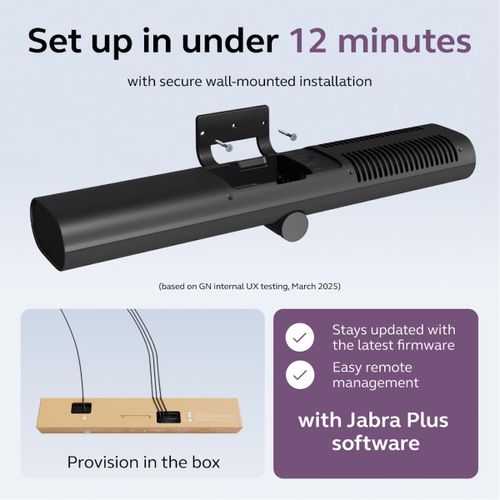 מערכת וידאו קונפרנס Jabra PanaCast 40 MS Videobar