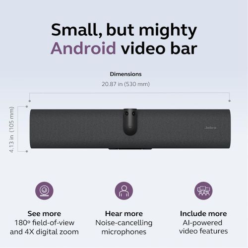 מערכת וידאו קונפרנס Jabra PanaCast 40 MS Videobar