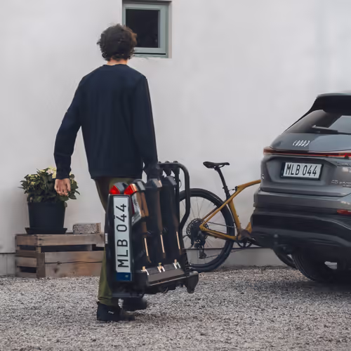 מנשא אופניים 2 זוגות לוו גרירה Thule EasyFold 3 (944)