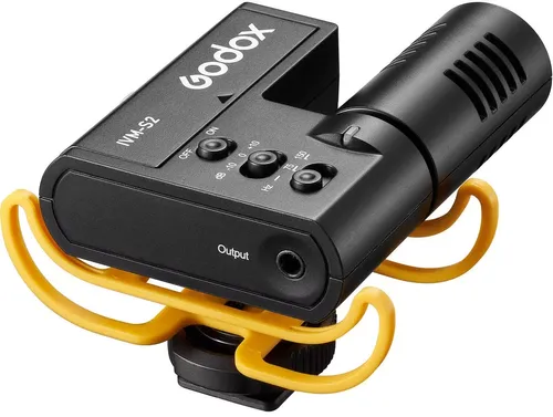 מיקרופון לצילום וידאו אלחוטי Godox MIC IVM-S2 shotgun