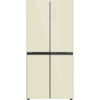 מקרר 4 דלתות 601 ליטר נטו Electra EL6610GBG עם מפסק שבת - גימור זכוכית בז' אחריות ע"י היבואן הרשמי