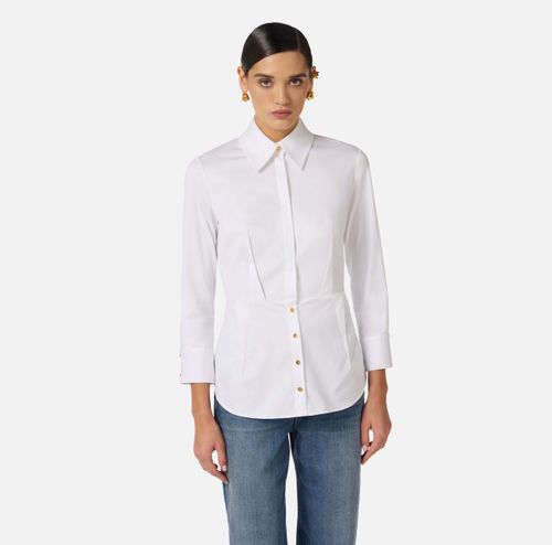 Shirt in stretch cotton
