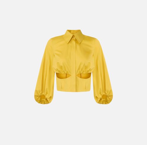Shirt in stretch cotton