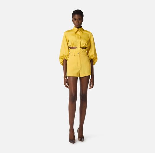 Shirt in stretch cotton