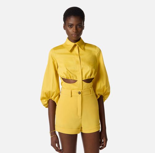 Shirt in stretch cotton