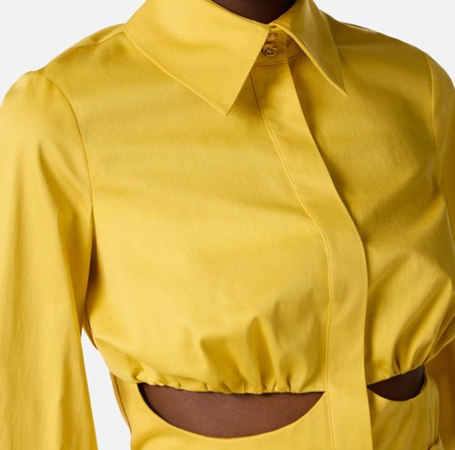 Shirt in stretch cotton