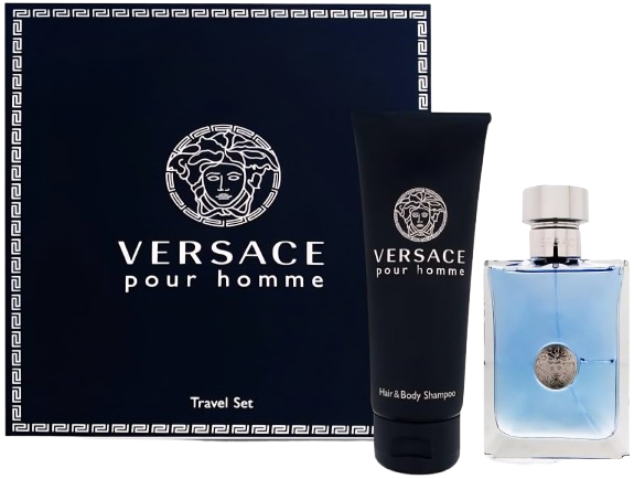 Versace Pour Homme Gift Set 100ML EDT + 100ML Shower Gel מארז ורסצ