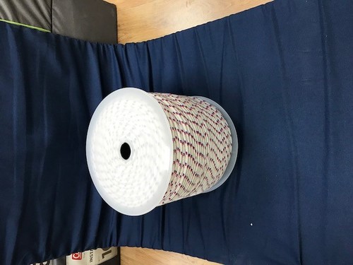 חבל לכושר שייט ימי פוליאסטר שזור 8 מ