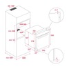 תנור בנוי דגם NEO HSB 6350 FBK תקה Teka