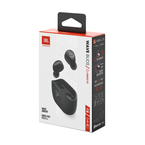 JBL Wave Buds True Wireless Earbuds אוזניות אלחוטיות JBL Wave Buds True Wireless