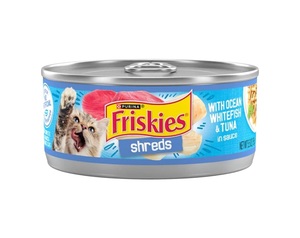 FRISKIES פריסקיז נתחי דגי אוקיינוס וטונה ברוטב 156 גרם