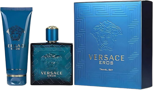 Versace Eros Gift Set 100ML EDT + 100 Shower Gel מארז ורסצ