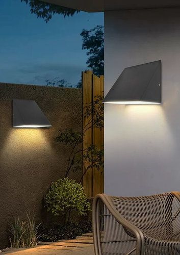  צמוד קיר לבן VERDE 20/30/40W IP65 אור קר 