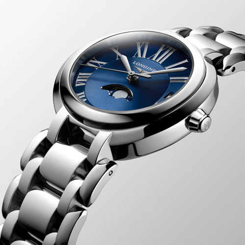 Longines L81154916 PrimaLuna MOONPHASE 30MM נשים לונג'ין יבואן רשמי