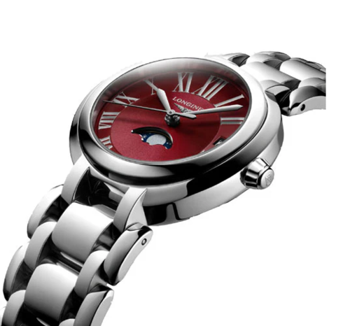 Longines L81154926 PrimaLuna MOONPHASE 30MM נשים לונג'ין יבואן רשמי