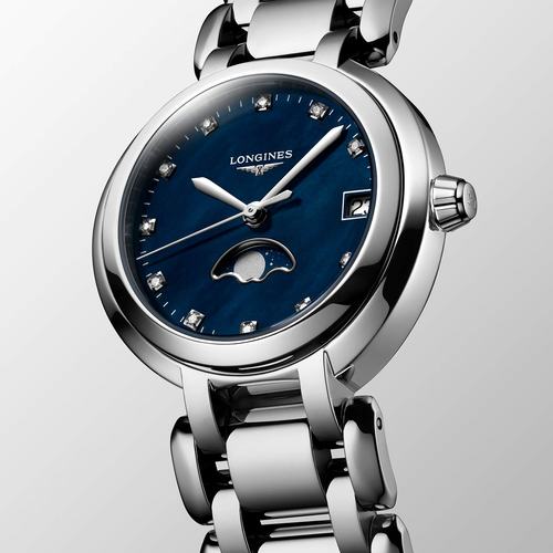 Longines L81154986 PrimaLuna MOONPHASE 30.5MM נשים לונג'ין יבואן רשמי