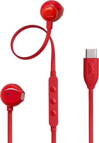 JBL Tune 305C USB-C Wired Earphones Hi-Res Audio אוזניות חוטיות JBL Tune 305C USB-C עם Hi-Res Audio