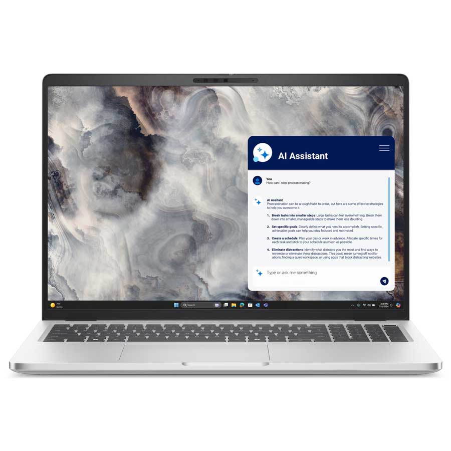 מחשב נייד Dell Pro 16 Plus PB16250-5004 – Intel Core Ultra 5 235U / 16GB / 512GB SSD / Free Dos