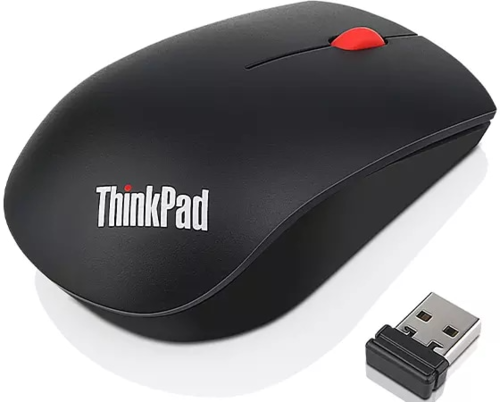 עכבר Lenovo ThinkPad Essential 4X30M56887 Compact Wireless Mouse Black 