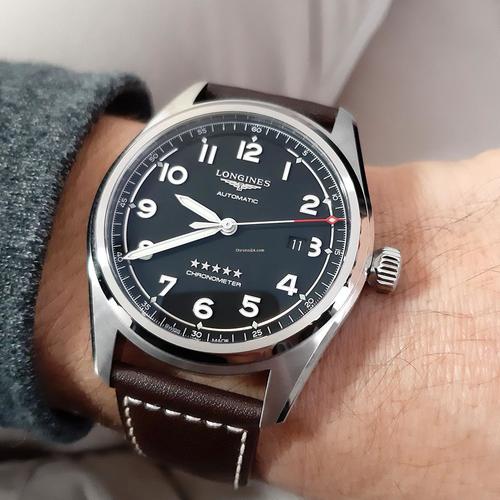 Longines L38114530 Spirit 42MM גברים לונג'ין יבואן רשמי
