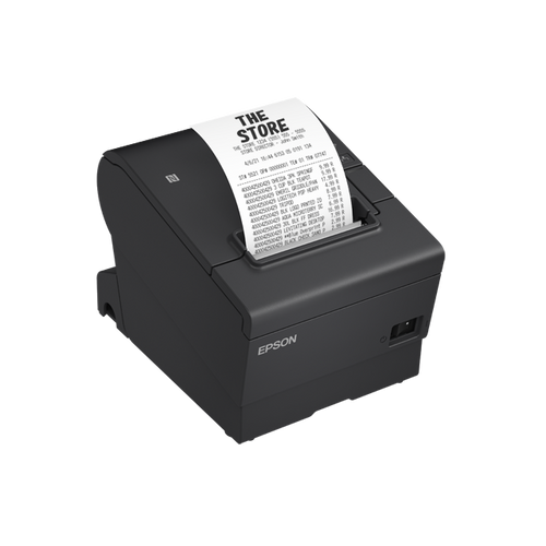 מדפסת קופה Epson TM-T88VII (152): USB, Ethernet, Fixed Interface, PS   